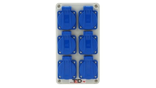 Rozdzielnica budowlana BIWAK 6Gs 230V 02.020