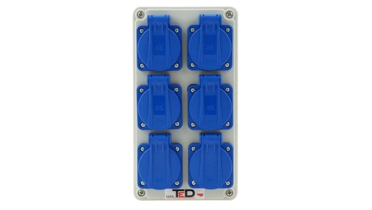 Rozdzielnica budowlana BIWAK 6Gs 230V 02.020
