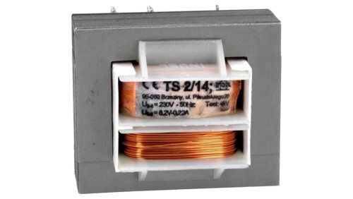 TS2/14 Transformator sieciowy 2VA 230VAC 8,2V 220mA