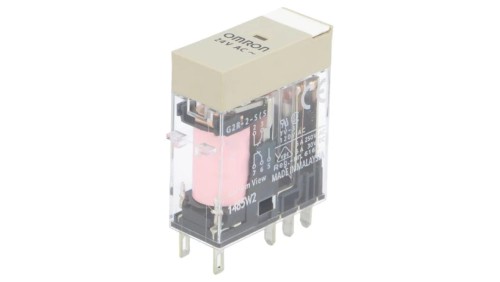 G2R-2-S-24AC Przekaźnik: elektromagnetyczny DPDT Ucewki: 24VAC 5A/250VAC