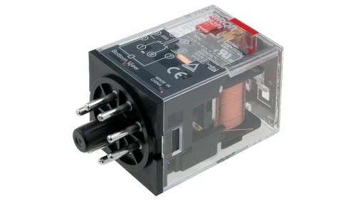 MKS2PI-230AC Przekaźnik: elektromagnetyczny DPDT Ucewki: 230VAC max.250VDC