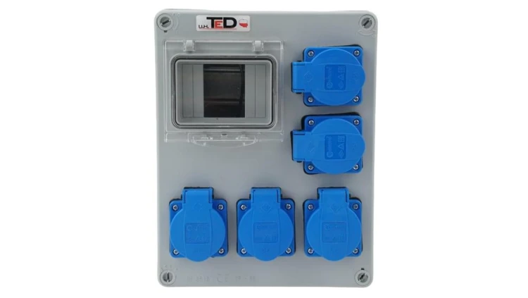 Rozdzielnica budowlana Jura 5Gs 230V 01.104