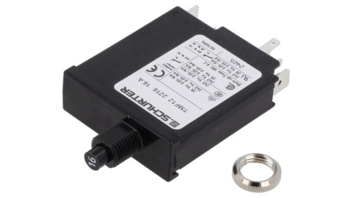 TMF12-221S-16 Wyłącznik nadprądowy Iznam: 16A Uznam: 240VAC 28VDC SPST + SPDT IP40