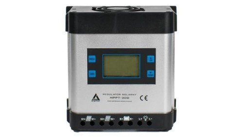 Regulator solarny Kontroler ładowania MPPT 30A 12V/24V LCD AZO