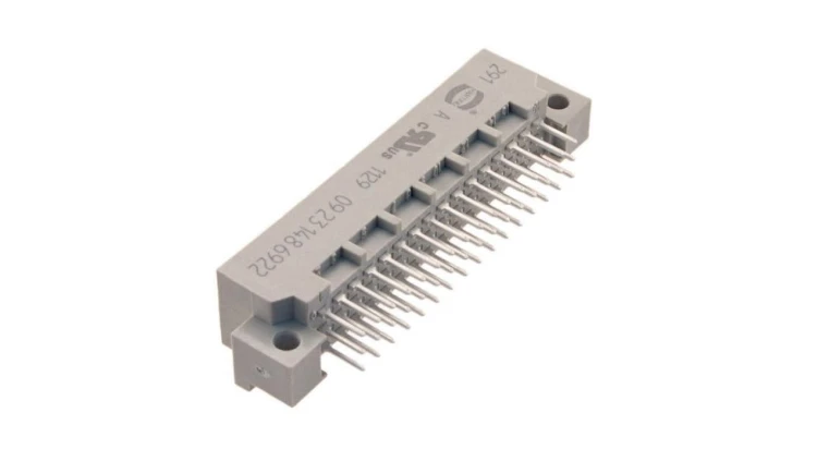 09231486922 Obudowa: do złączy DIN męskie PIN: 48 a+b+c THT proste L3mm