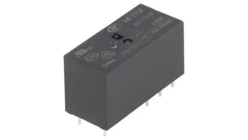 HF115F/012-1ZS3B Przekaźnik elektromagnetyczny SPDT Ucewki: 12VDC 16A PCB