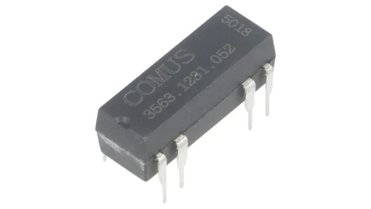 3563.1231.052 Przekaźnik kontaktronowy SPDT Ucewki: 5VDC 400mA max.100VDC