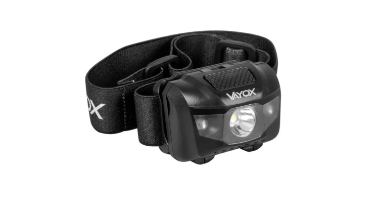 Latarka bateryjna czołowa 100lm LED + 2x LED VA0178 VAYOX