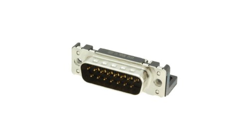 09651226801 D-Sub PIN: 9 gniazdo męskie kątowe 90 THT M3