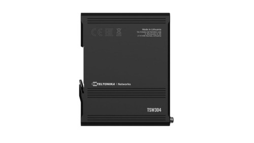 Switch niezarządzalny 4xLAN RJ45 z uchwytem na szynę DIN TSW304