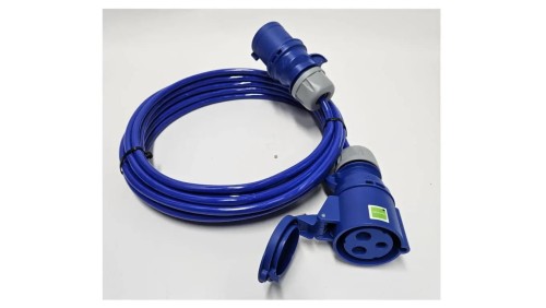 Przedłużacz Camping niebieski Boot womo 3g1,5 30m