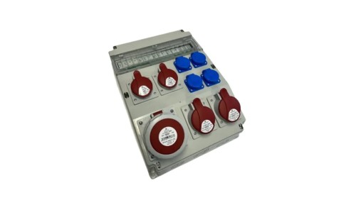 Rozdzielnica elektryczna CEE 63A 2x32A 2x16A 4x230V