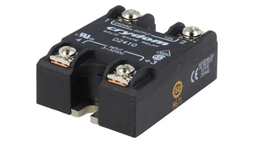 D2450 Przekaźnik półprzewodnikowy Uster: 3...32VDC 50A 24...280VAC IP00