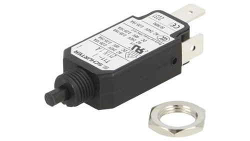 T11-211N-1A Wyłącznik nadprądowy Iznam: 1A Uznam: 240VAC 48VDC SPST Bieguny: 1