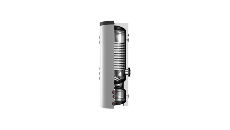 CORDIVARI BOLLY HY WYMIENNIK C.W.U. 300 L JEDNOWĘŻOWNICOWY 3.4 m2 + BUFOR 100 L COR143405