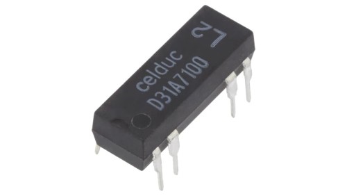 D31A7100 Przekaźnik kontaktronowy SPST-NO Ucewki: 24VDC 1A max.100VDC