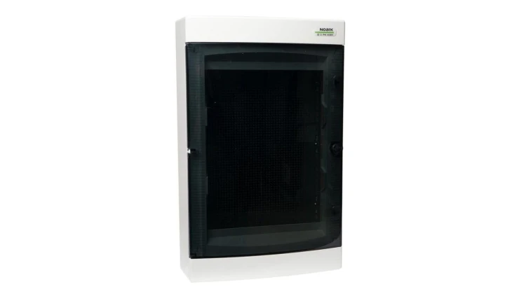 Rozdzielnica natynkowa PNS-MM 3x18 modułów IP40 396x526x112mm plastikowa drzwi transparentne NOARK