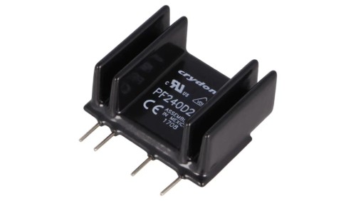 PF240D25 Przekaźnik półprzewodnikowy Uster: 3...15VDC 25A 24...280VAC THT