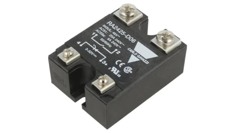RA2425-D06 Przekaźnik półprzewodnikowy Uster: 3...32VDC 25A 24...280VAC