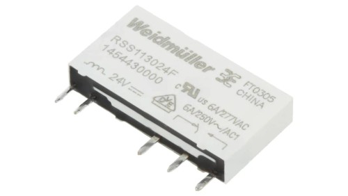 RSS113024F Przekaźnik elektromagnetyczny SPDT Ucewki: 24VDC 6A 6A/250VAC