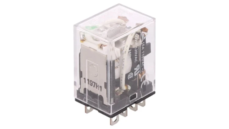 LY2N-48DC Przekaźnik: elektromagnetyczny DPDT Ucewki: 48VDC 10A/110VAC