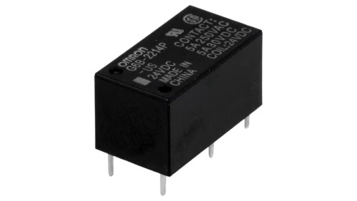 G6B-2214P-US-24DC Przekaźnik: elektromagnetyczny DPST-NO Ucewki: 24VDC 5A/250VAC