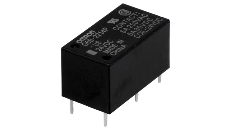G6B-2214P-US-24DC Przekaźnik: elektromagnetyczny DPST-NO Ucewki: 24VDC 5A/250VAC
