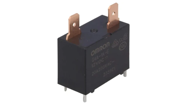 G4A-1A-E-12VDC Przekaźnik: elektromagnetyczny SPST-NO Ucewki: 12VDC G4A PCB