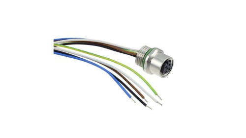 21033176505 Gniazdo M12 PIN: 5 żeńskie kod A-DeviceNet / CANopen na panel