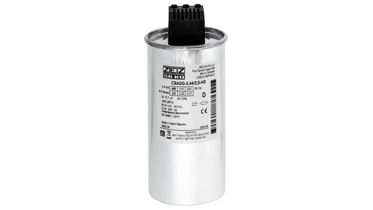 Kondensator 2,5kvar 440V Cn=3x13,70µF In=3x3,28A