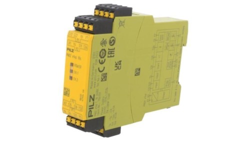 PZ-784131 Moduł: przekaźnik bezpieczeństwa, Uzas: 24VDC, Input: 2, Output: 4, IP40