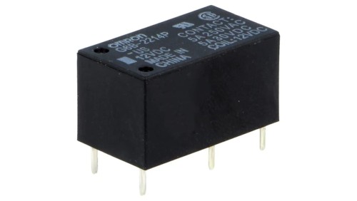 G6B-2214P-US-12DC Przekaźnik: elektromagnetyczny DPST-NO Ucewki: 12VDC 5A/250VAC