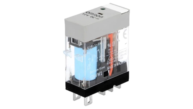 G2R-1-SN-12DC Przekaźnik: elektromagnetyczny SPDT Ucewki: 12VDC 10A/250VAC