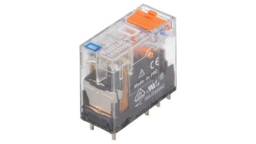RCI374AC4 Przekaźnik elektromagnetyczny SPDT Ucewki: 24VDC 16A/240VAC