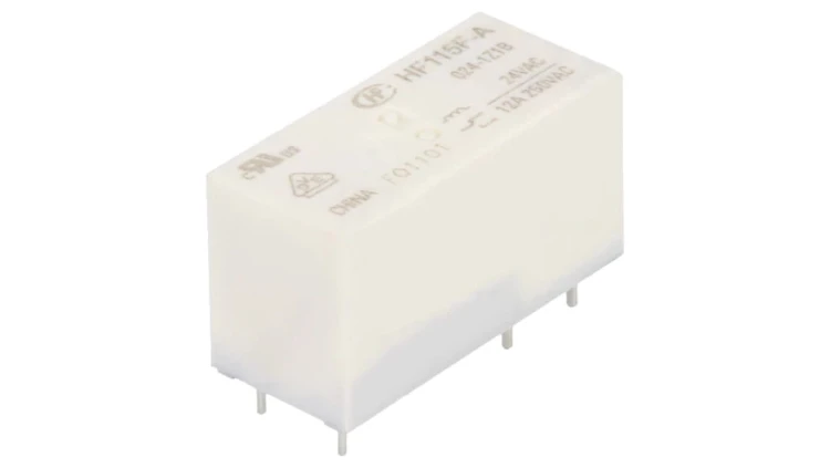 HF115F-A/024-1Z1B Przekaźnik elektromagnetyczny SPDT Ucewki: 24VAC 12A PCB