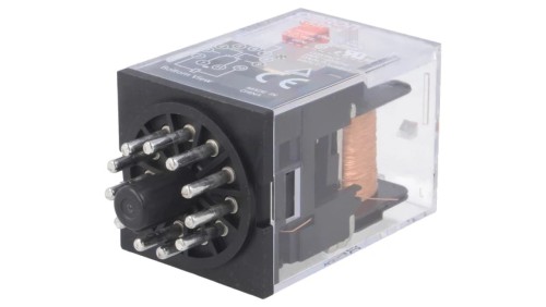 MKS3P-5-24DC Przekaźnik: elektromagnetyczny 3PDT Ucewki: 24VDC 10A/250VAC