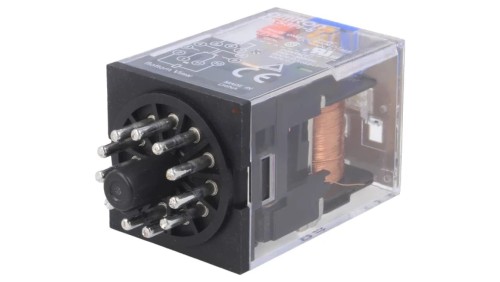 MKS3PI-5-24DC Przekaźnik: elektromagnetyczny 3PDT Ucewki: 24VDC 10A/250VAC