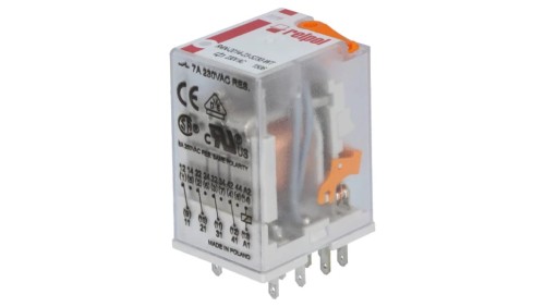 R4N2014235230WT Przekaźnik: elektromagnetyczny 4PDT Ucewki: 230VAC 6A/250VAC