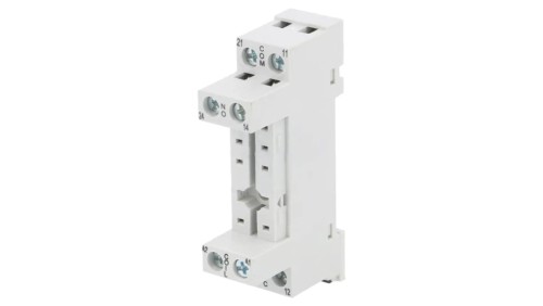 GZF80 Podstawka PIN: 8 10A 250VAC na panel,na szynę DIN -40...70C