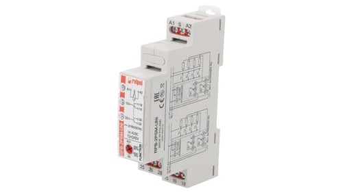 RPB-2PSM-UNI Przekaźnik: instalacyjny bistabilny, impulsowy DPDT 16A RPB
