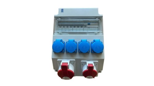 Rozdzielnica elektryczna CEE 32A 16A 4x 230V z bezpiecznikami HAGER / FI 97H-3