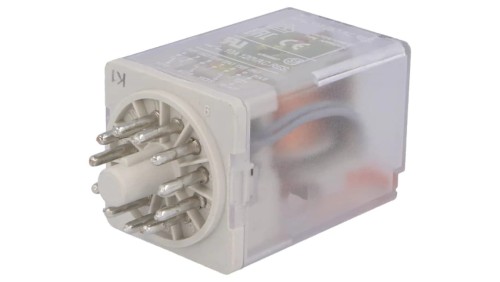 R15-3P-230ACWTL Przekaźnik: elektromagnetyczny 3PDT Ucewki: 230VAC 10A/250VAC