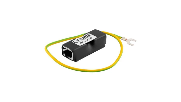 Ogranicznik przepięć Gigabit LAN + PoE ATTE IPP-1-21-HS
