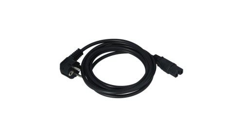 Kabel zasilający OMY do serwera z wtyczką IEC C15 10A czarny 3m