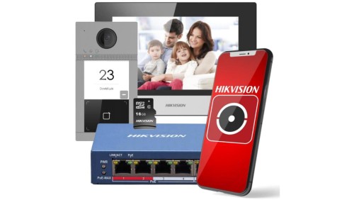 ZESTAW WIDEODOMOFONOWY HIKVISION DS-KIS604-S(C)(O-STD)/eu