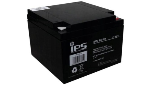Akumulator AGM bezobsługowy IPS 12V 26Ah IPS 26-12