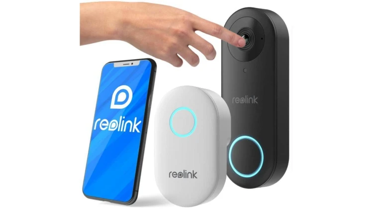Reolink bezprzewodowy wideo dzwonek Wi-Fi 5MPx