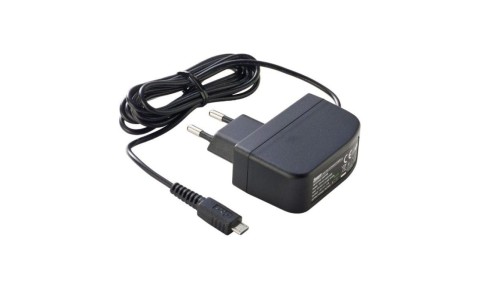 Zasilacz wtyczkowy 5V 1,2A 6W EU micro USB) SYS1638-0605micUSB