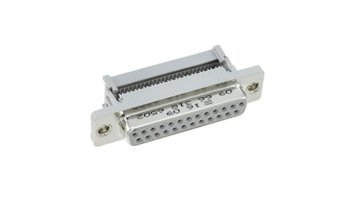 09663186502 D-Sub PIN: 25 wtyk żeńskie na taśmę IDC UNC 4-40 1,27mm