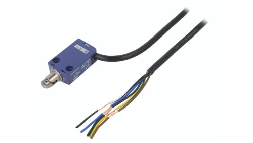 XCMD2102L5 Wyłącznik krańcowy rolka metalowa Ø11,6mm NO + NC 6A IP66